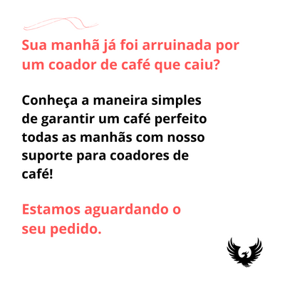 Suporte para Coador de Café Fechado