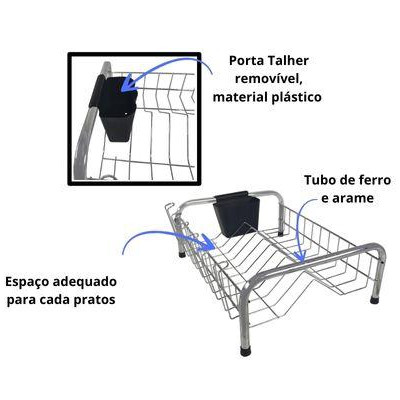 Escorredor De Louça Cama